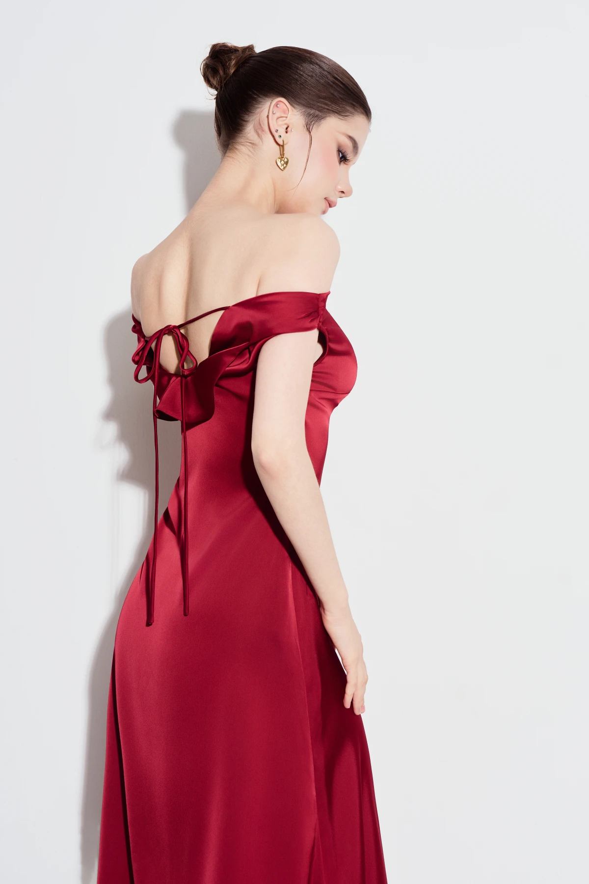 Rosalin Satin Dress
