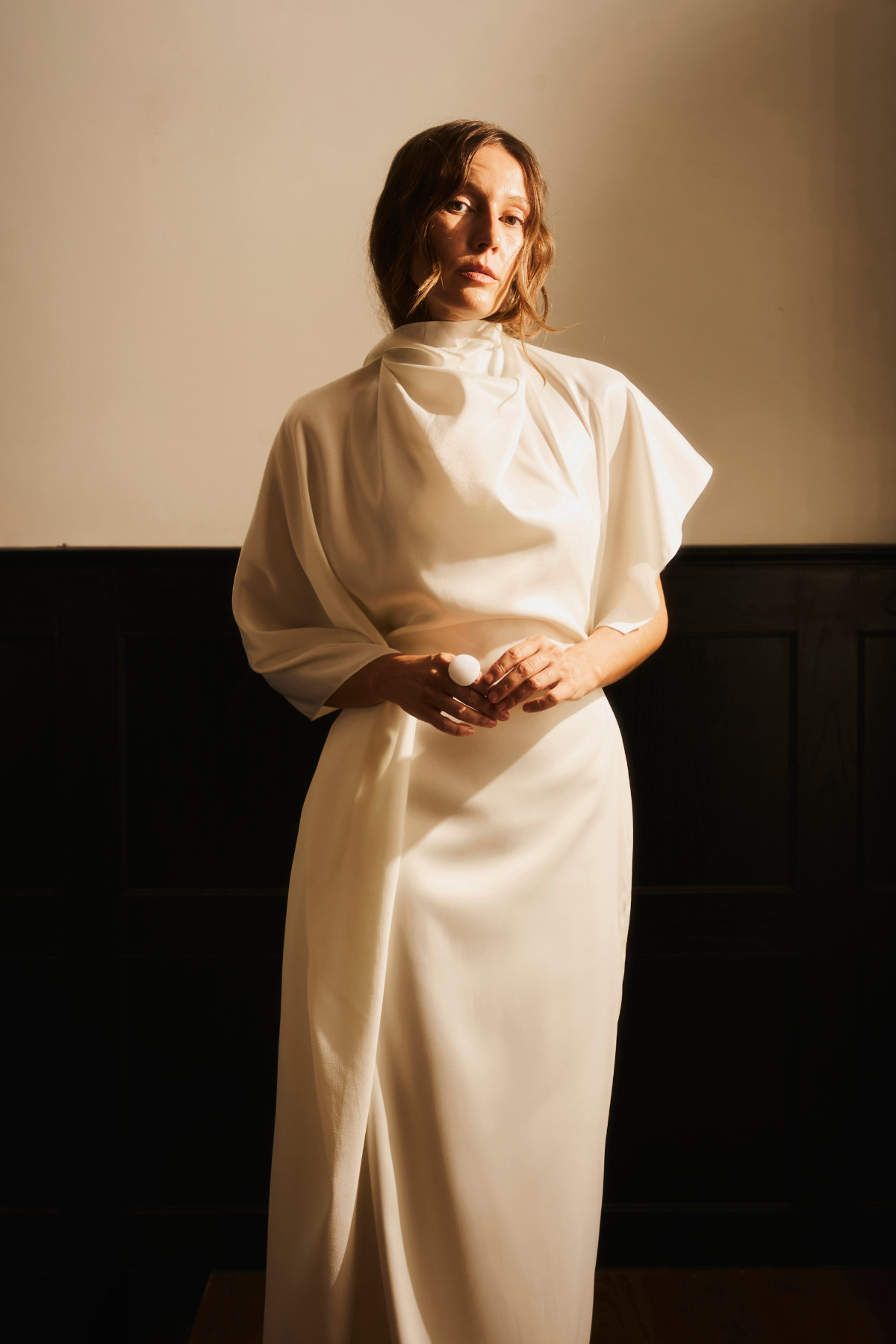 Amaris Cape Dress