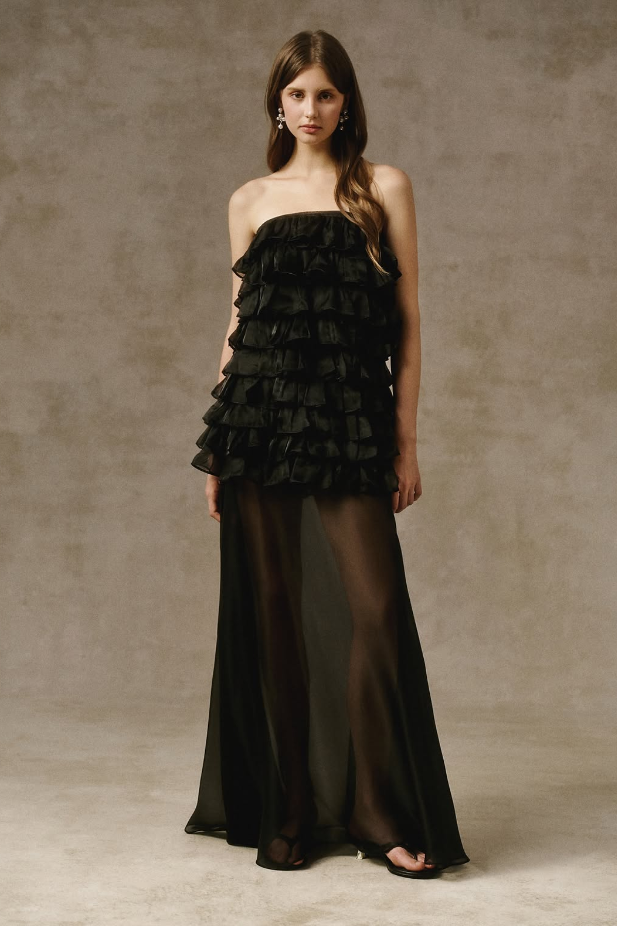 Elisa Ruffle Dress