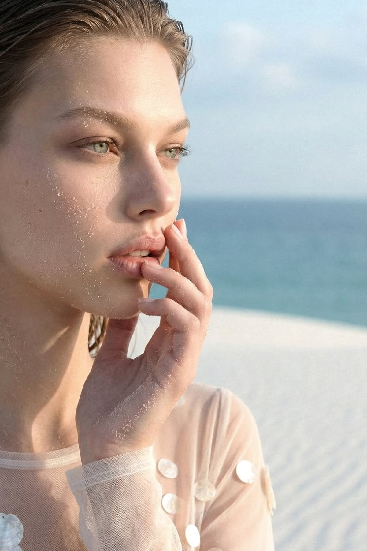 Sirena Pearl Shell Dress