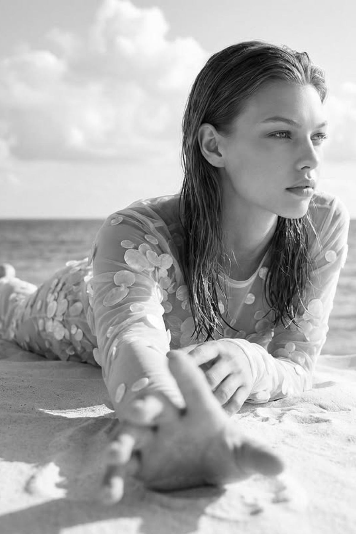 Sirena Pearl Shell Dress