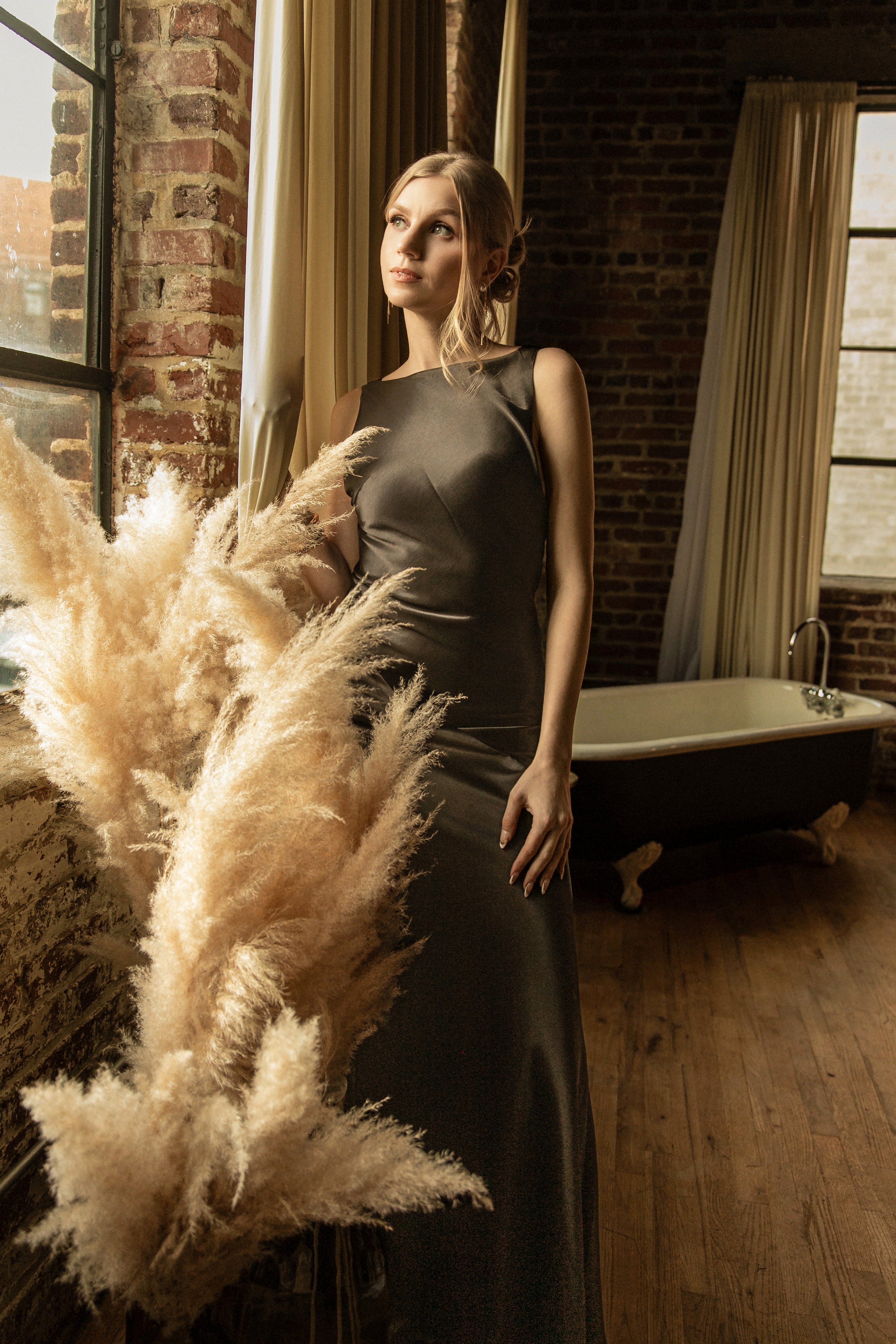 Elysian Drape Dress