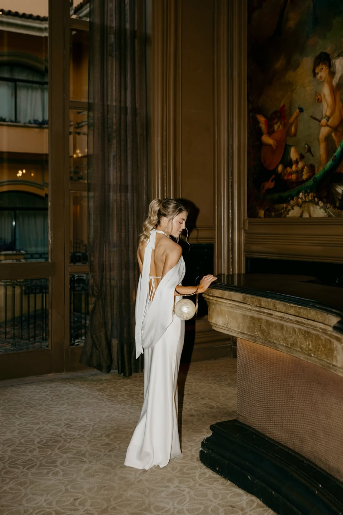 Voile de Sable Dress