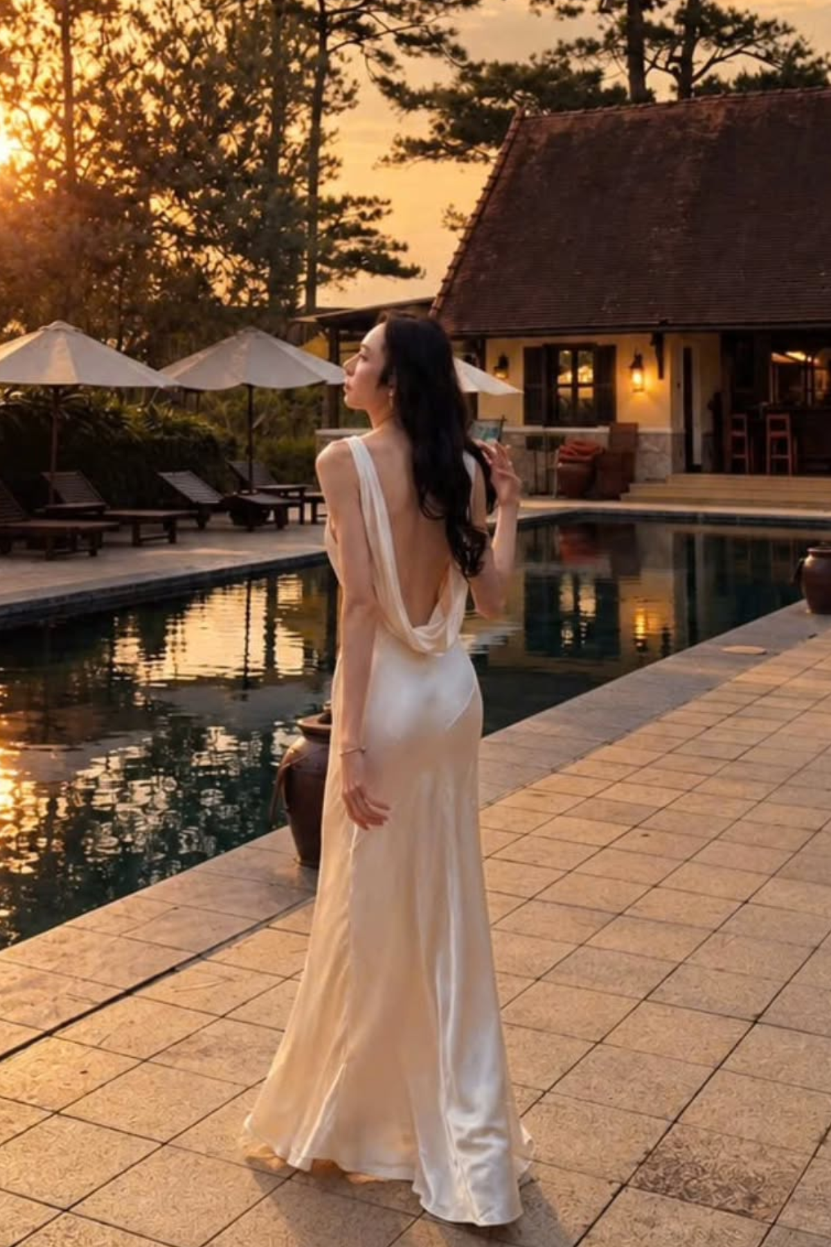 Elysian Drape Dress