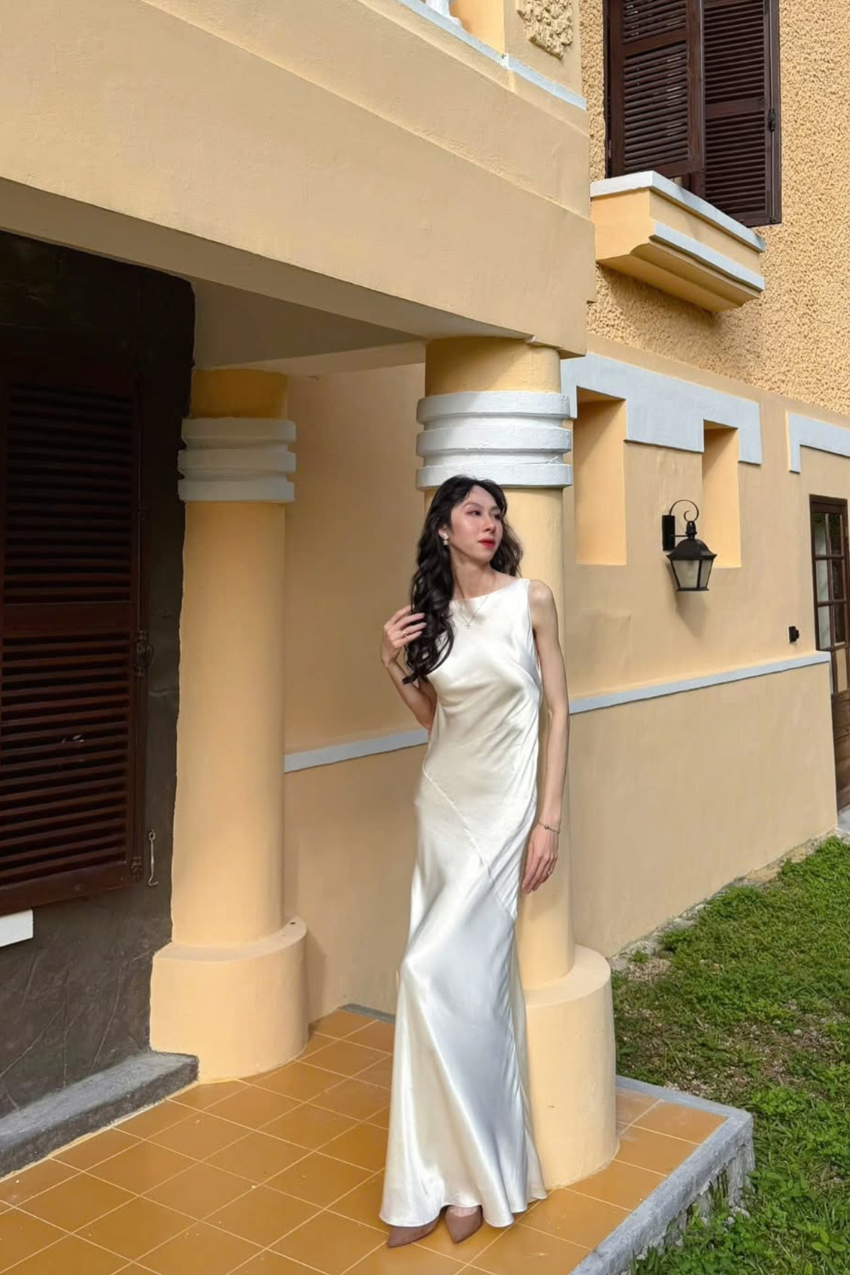 Elysian Drape Dress