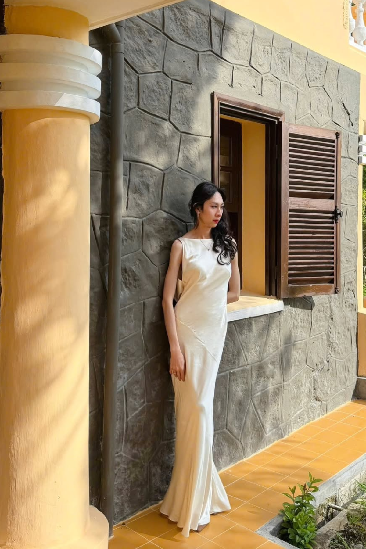 Elysian Drape Dress