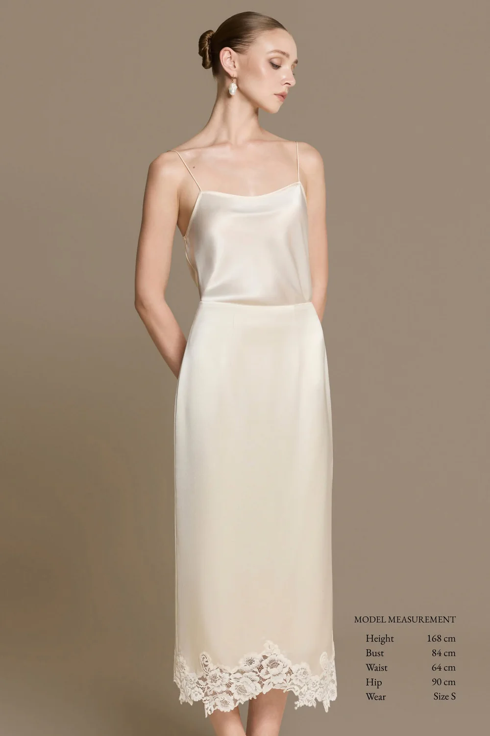 Veliora Silk Skirt