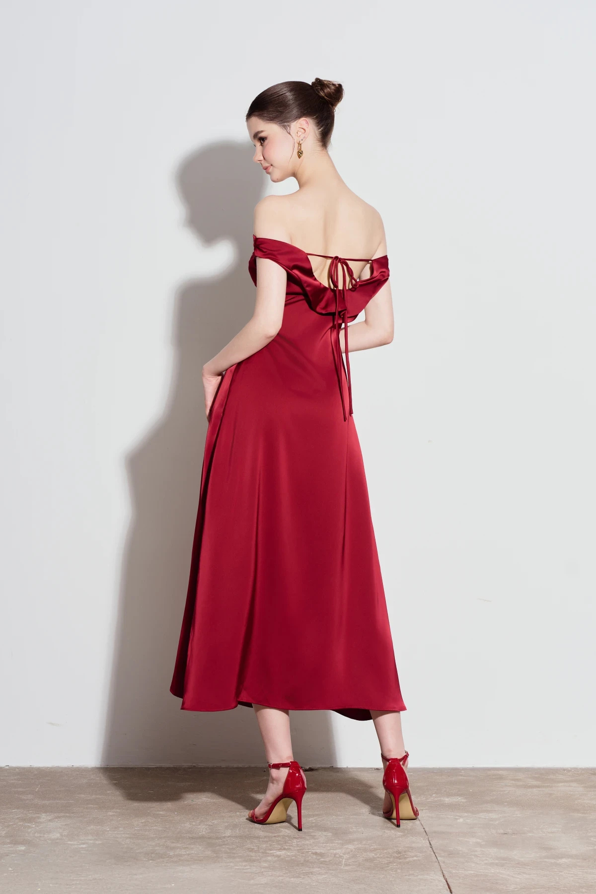 Rosalin Satin Dress