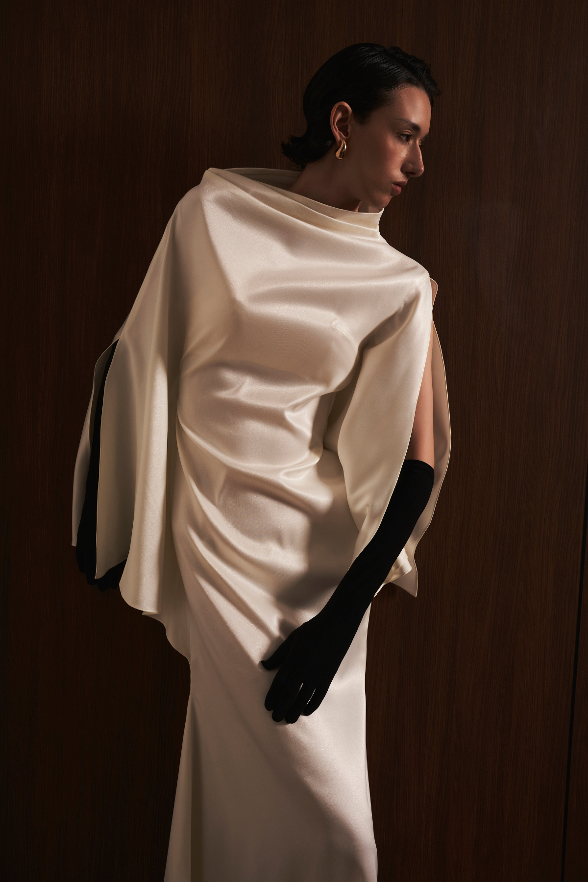 Noelle Cape Dress