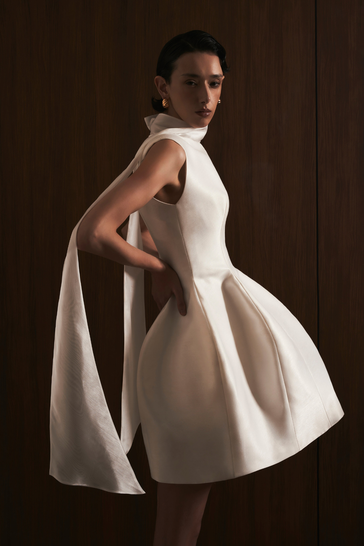 Elowen Taffeta Dress