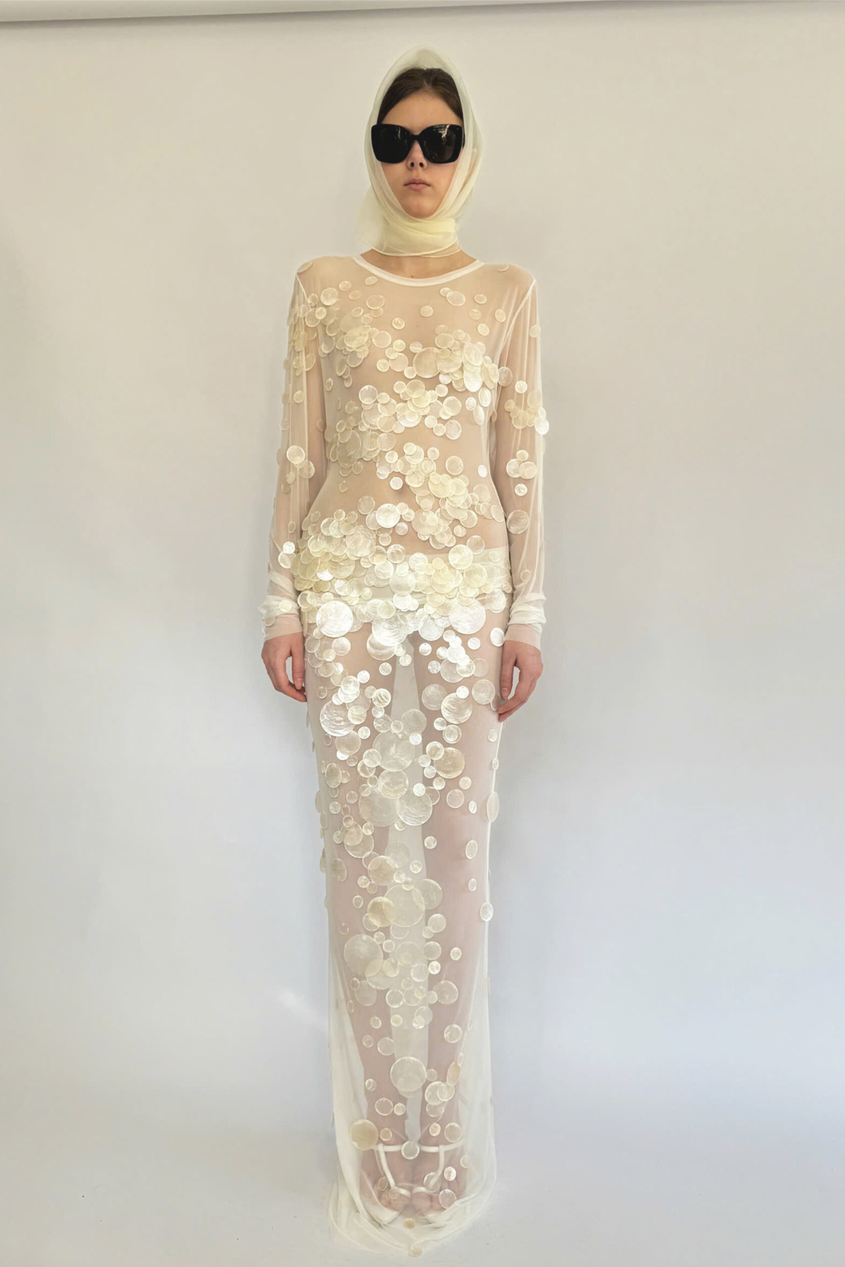 Sirena Pearl Shell Dress