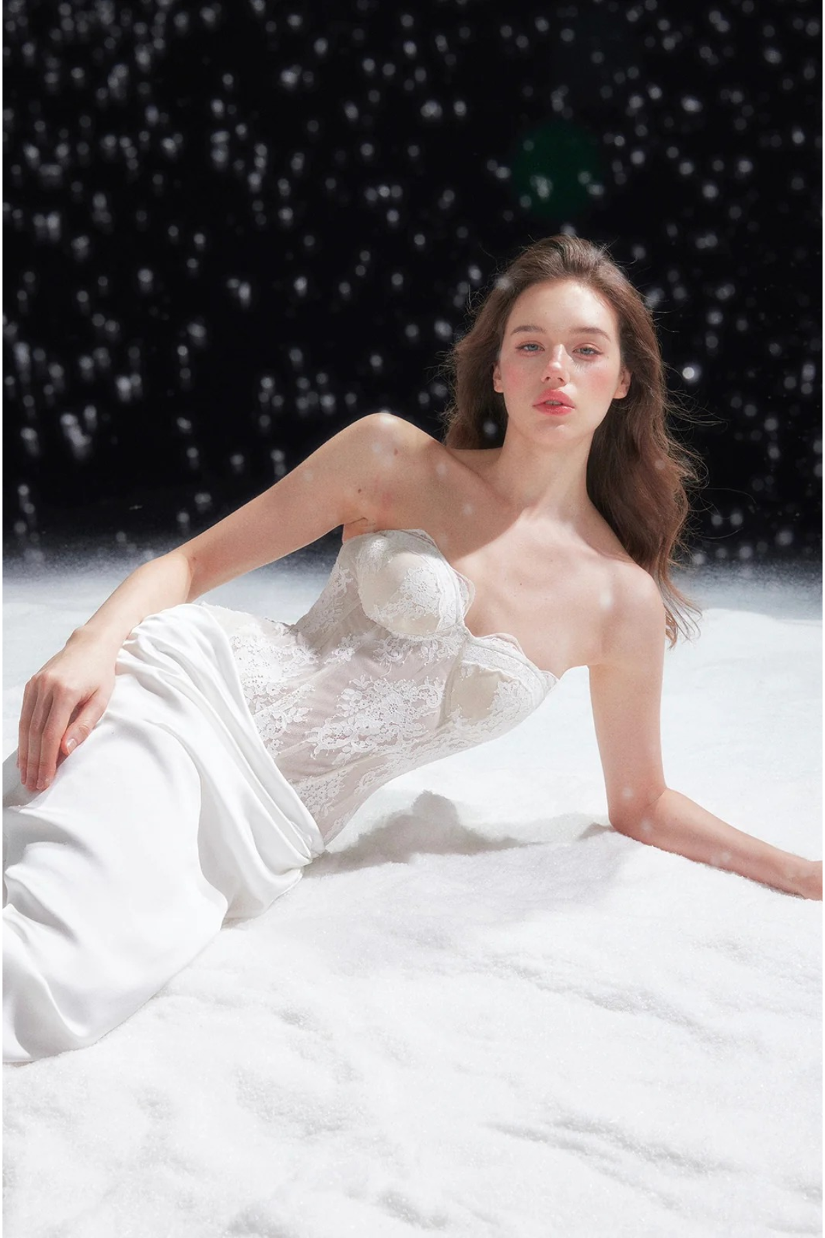 Elysée Satin Dress