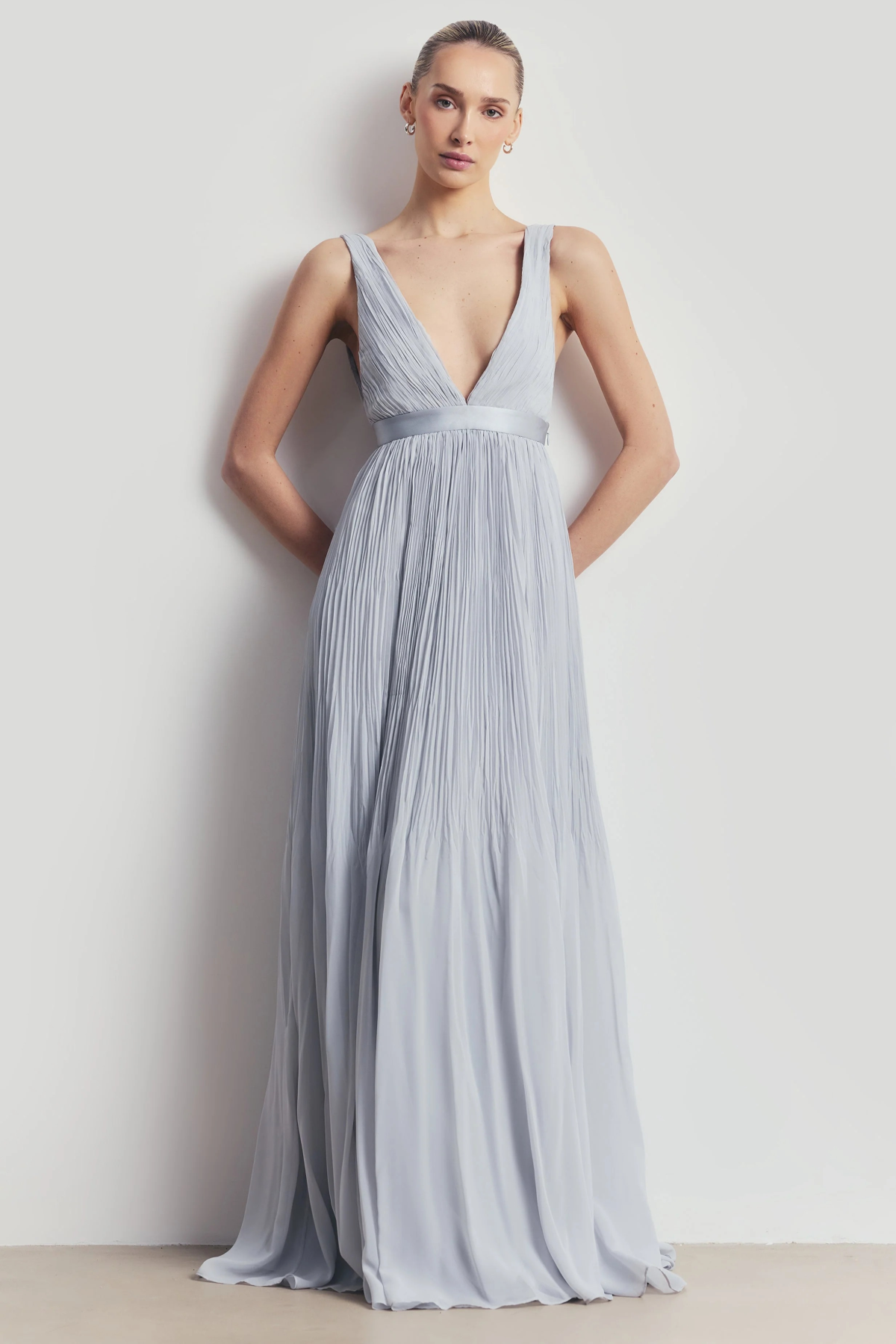 Vera Plissé Gown