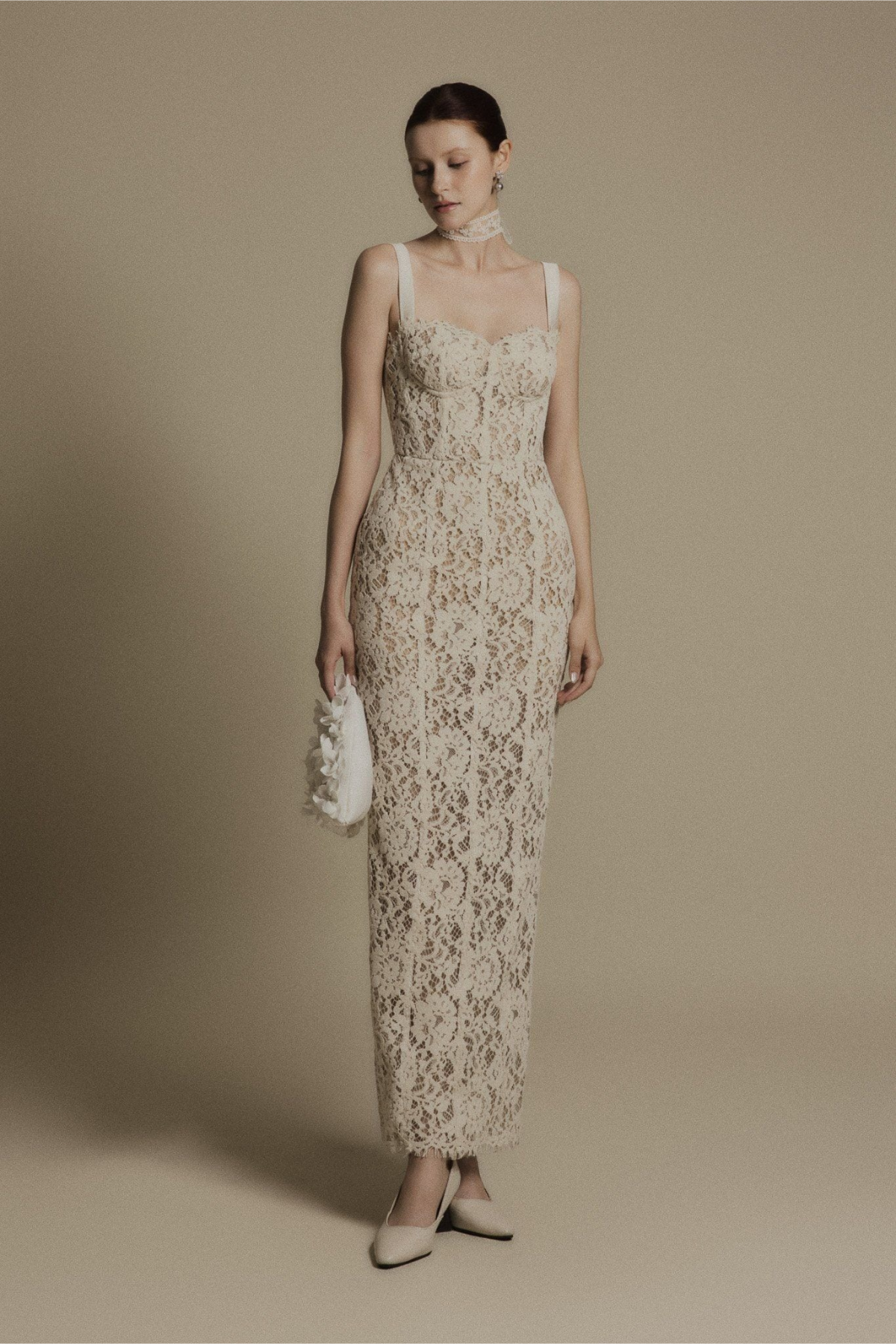 Lace Sculpt Dress