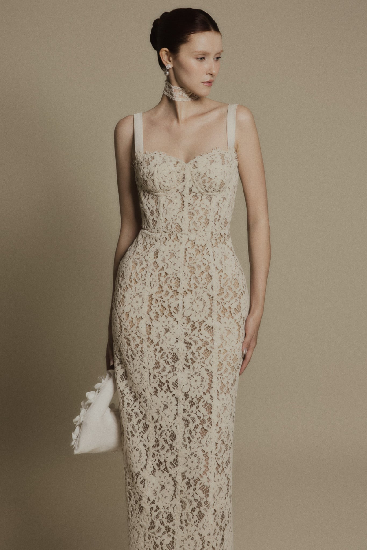 Lace Sculpt Dress