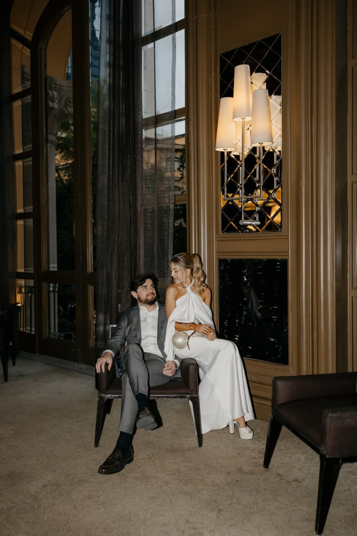 Voile de Sable Dress