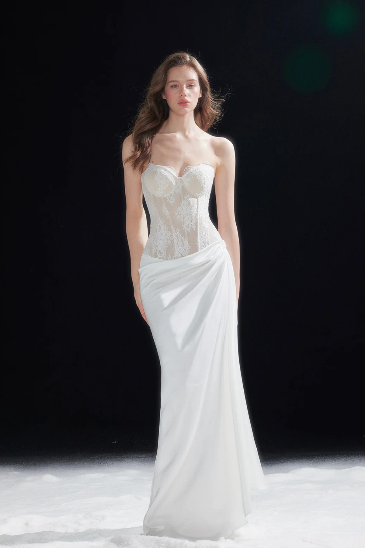 Elysée Satin Dress