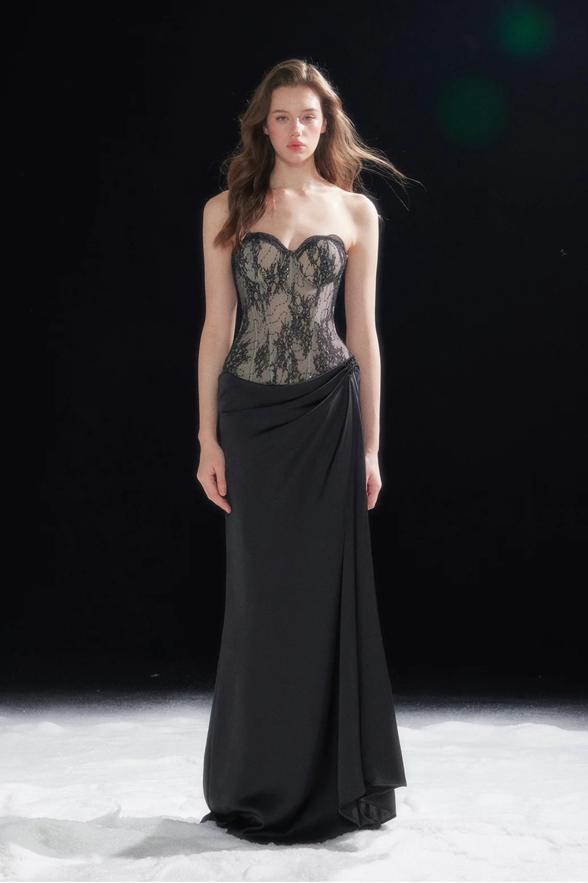 Elysée Satin Dress