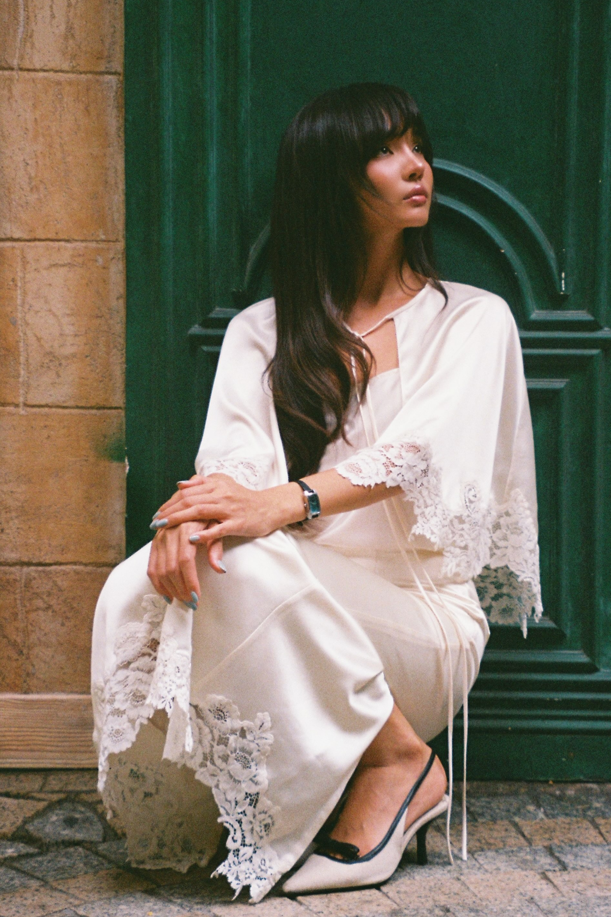 Veliora Silk Skirt