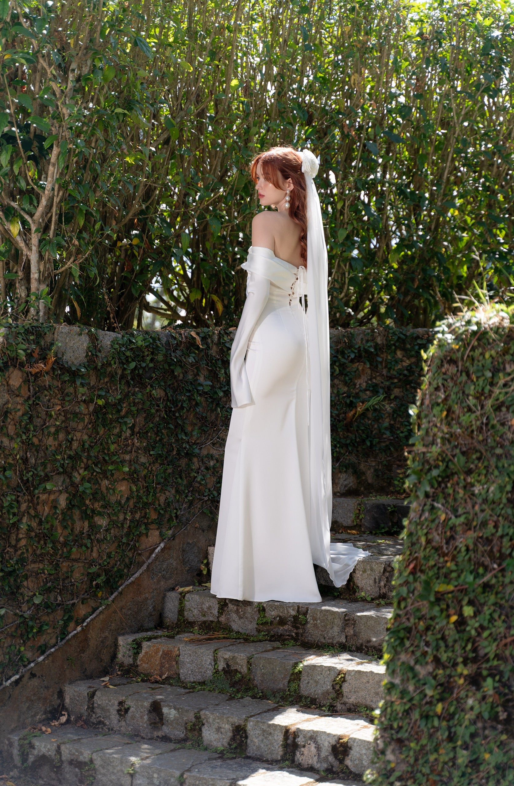 Mortica Silk Wedding Dress